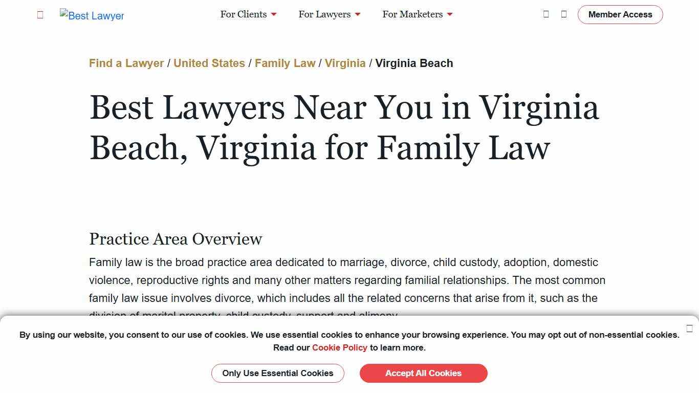 Best Virginia Beach, Virginia Family Lawyers Best Virginia Beach Attorneys Near Me