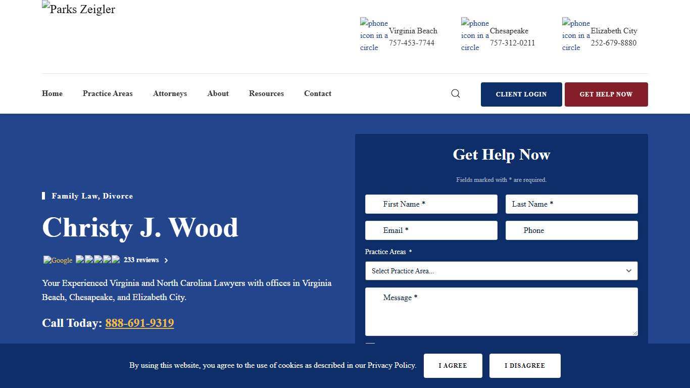 Christy J. Wood Virginia Beach Divorce Attorney